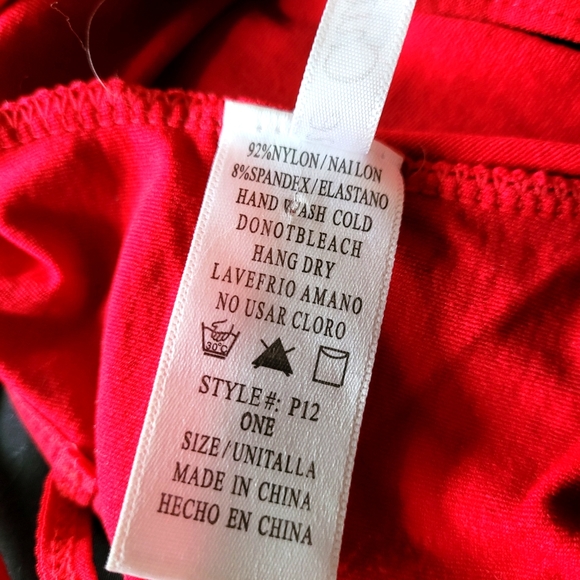 Red Crop Top - Picture 4 of 4